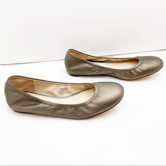 {Vera Wang Lavender} Leather Ballet Flats - Picture 6 of 16